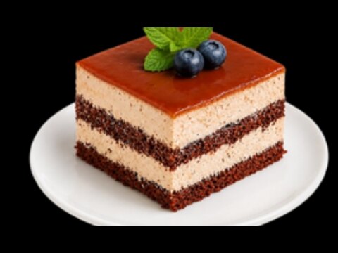 Mocha mousse cake